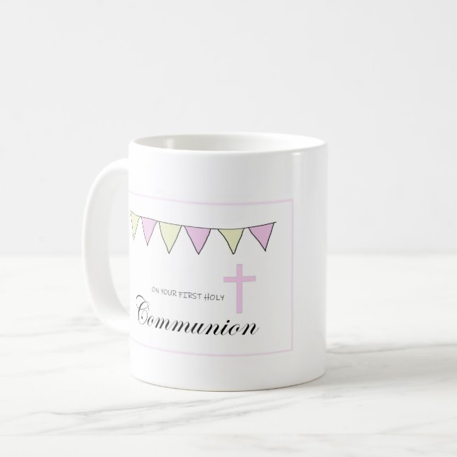 Första nattvarden kaffemugg (Framsida vänster)