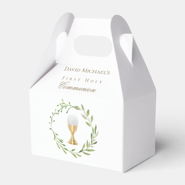 Första nattvarden presentaskar (Framsidan Sidan)