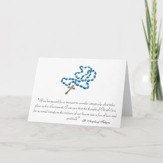 Första nattvardKort-St. Angela av Foligno Kort