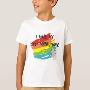 Första nattvardsgångdagT-tröja och gåvor Tee Shirt