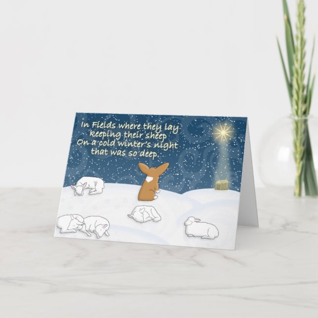 Första Noel Corgi-julkortet Helgkort (Framsida)