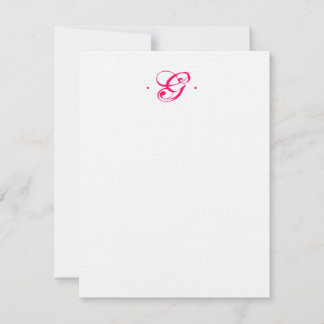 Första notecard anteckningskort