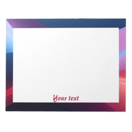 Första noter för abstrakt för mörk blått lila anteckningsblock