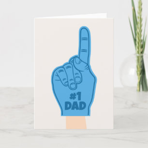 Första Pappa-Far-dagen Helgkort