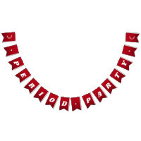 Första perioden Cute Mörk Red Groovy Lettering