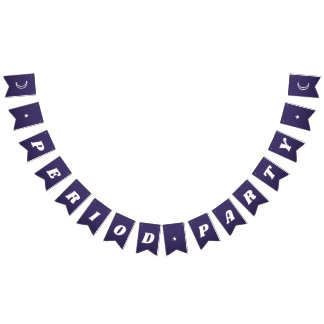 Första periodens Lila för Mörk av kute Groovy Lett Vimplar