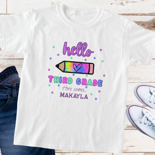Första Personligen i skolan tredje Klass T Shirt
