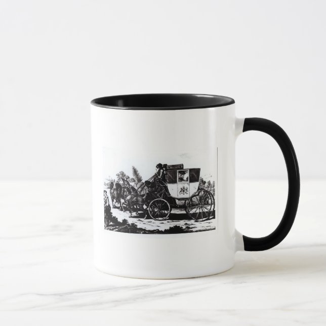 Första postar lagledaren, 1784 mugg (Höger)