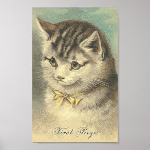 Första pristagarens Vintage Poster