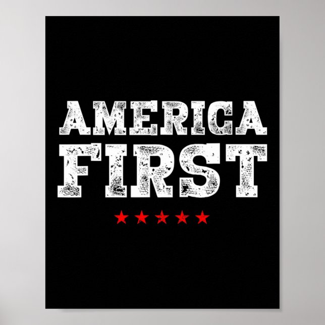 Första ProTrump Manar Kvinnor Poster (Framsidan)