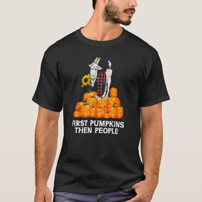 Första pumpor sedan människor get-yoga t shirt (Framsida)