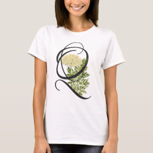 Första Q, Vintage drottning Anne's Snöre T-Shirt