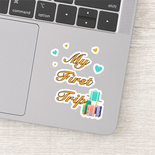 Första resa klistermärken (Detalj)