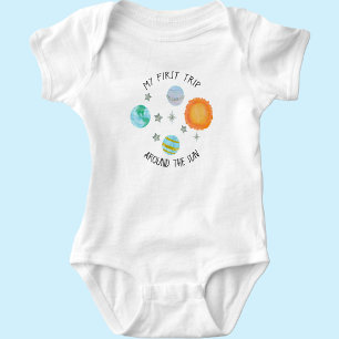 Första Resa runt om i Sol:s födelsedagsplan T Shirt