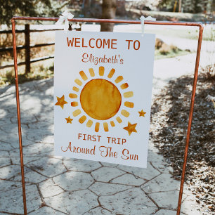 Första Resa runt om i Sol - Solskins välkomnande Poster