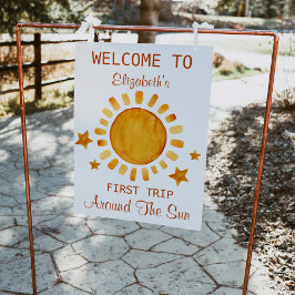 Första Resa runt om i Sol - Solskins välkomnande Poster