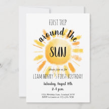 Första Resa runt Sol 1:a födelsedag