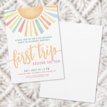 Första Resa runt Sol 1:a födelsedag