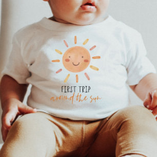 Första Resa runt Sol 1:a födelsedag T Shirt