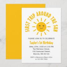 Första Resa runt Sol 1:a födelsedagssolskenan