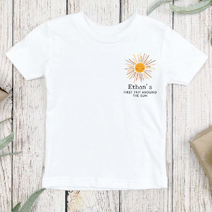 Första Resa runt Sol-Anpassningsbarna, första föde T Shirt