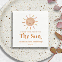 Första Resa runt Sol Boho 1:a födelsedagen Party