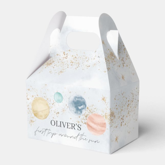 Första Resa runt Sol-favoritrutan Presentaskar (Framsidan Sidan)