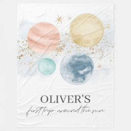 Första Resa runt Sol Fleecefilt