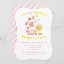 Första Resa runt Sol-flickan 1:a. Födelsedagsfest