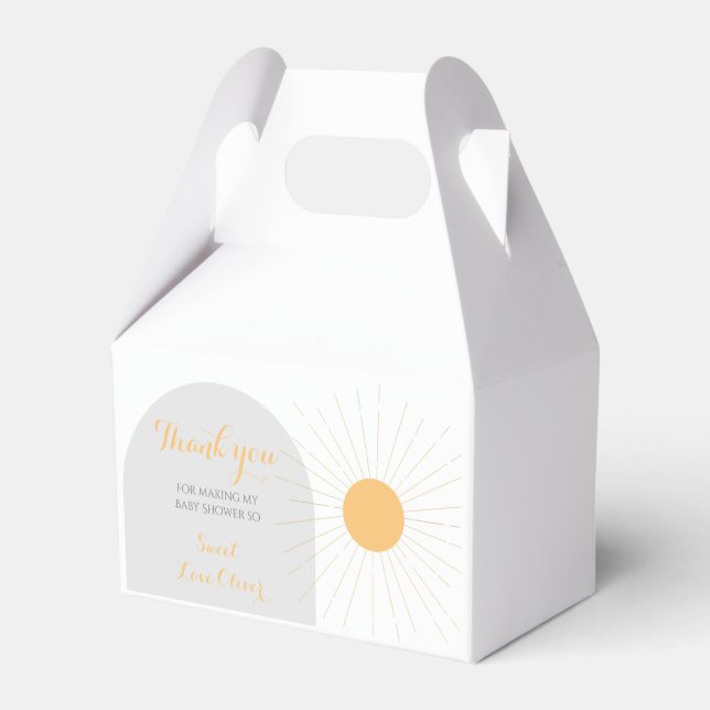 Första Resa runt sol-födelsedagshuset Presentaskar (Framsidan Sidan)