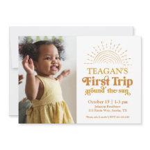 Första Resa runt Sol-fotot första födelsedag