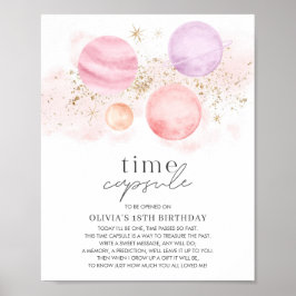 Första Resa runt Sol Girls Time Capsule Poster