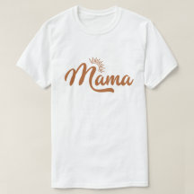 Första resa runt sol Mamma Matching T-shirt