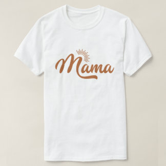 Första resa runt sol Mamma Matching T-shirt