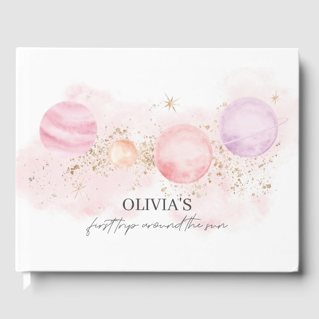 Första Resa runt Sol:s födelsedag Bok (Framsida)