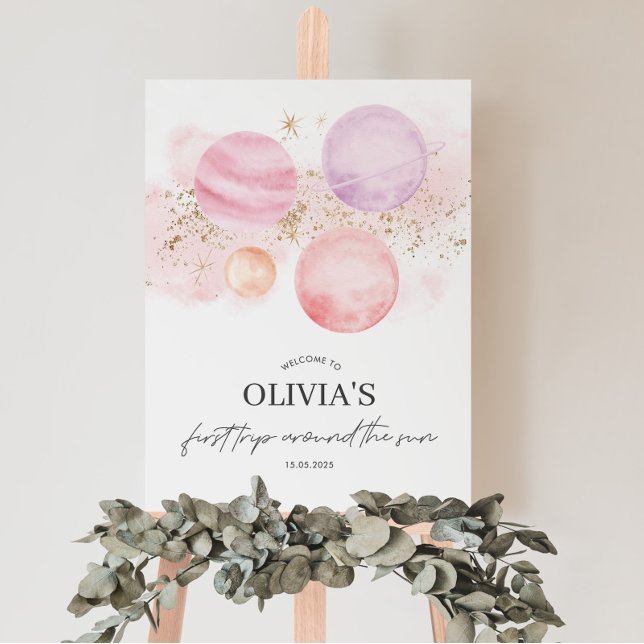 Första Resa runt välkomstskylten i Sol Poster (Skapare uppladdad)