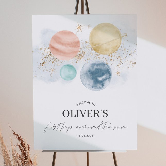 Första Resa runt välkomstskylten i Sol Poster (Skapare uppladdad)