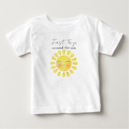 Första resan runt solen 1-årsdag t shirt