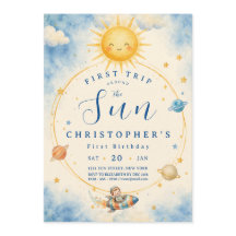 Första resan runt solen Första födelsedagen
