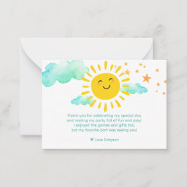 Första Resan Runt Solen Tack Kort