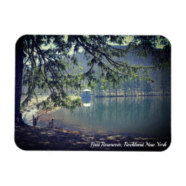 Första reserven i Rockland County Postcard Magnet