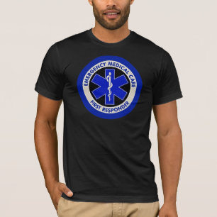 Första Responder för nöd- medicinsk vård Tee Shirt