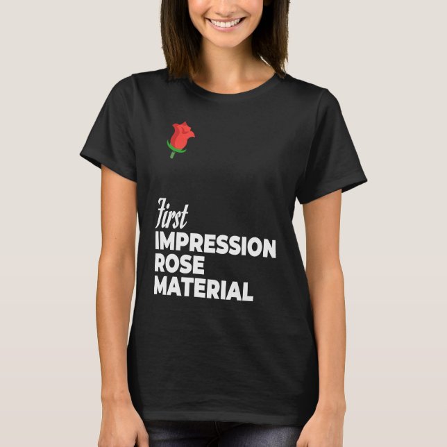 Första Ro-materialet Bachelorette & Bach T Shirt (Framsida)