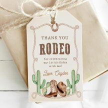 Första rodeo 1:a födelsedag Westerna Cowboy