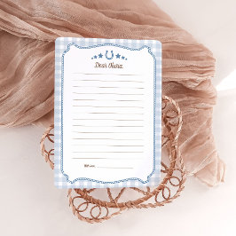 Första Rodeo 1-års Födelsedag Tidskapsel Kort