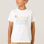 Första Rodeo Birthday Brother T Shirt<br><div class="desc">Bror till Birthday Cowboy,  första rodeo-skjorta.</div>