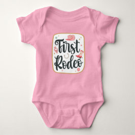 Första Rodeo Birthday Girl T Shirt