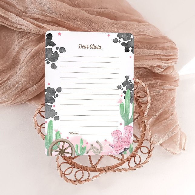 Första Rodeo Boho Vilda Västern Tids Kapsel Kort (Skapare uppladdad)