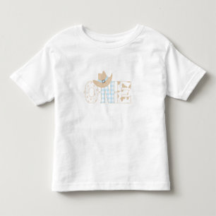 Första Rodeo Födelsedag Ett T Shirt