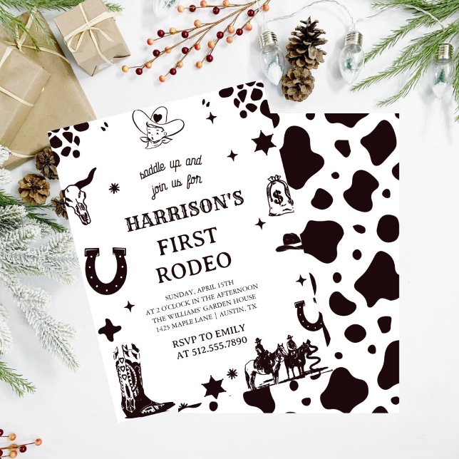 Första Rodeo Inbjudan, Min 1:a Rodeo Inbjudan (Skapare uppladdad)